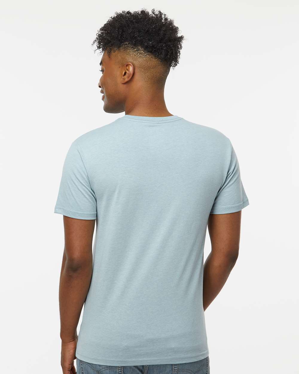 Unisex RecycledSoft™ T-Shirt - OnModelBack - B10062683 - Ice Blue