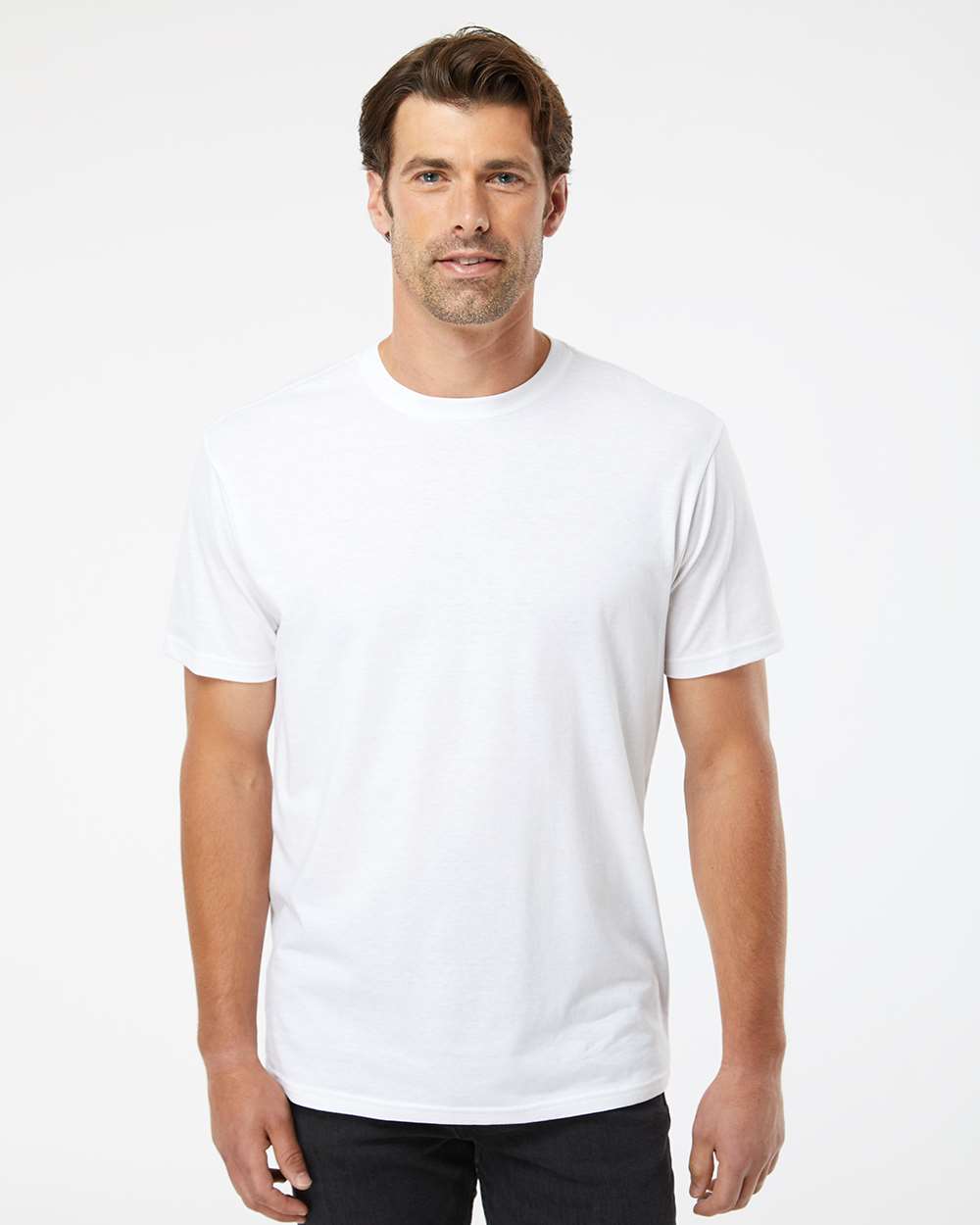 Unisex RecycledSoft™ T-Shirt - OnModelFront - B10062153 - White