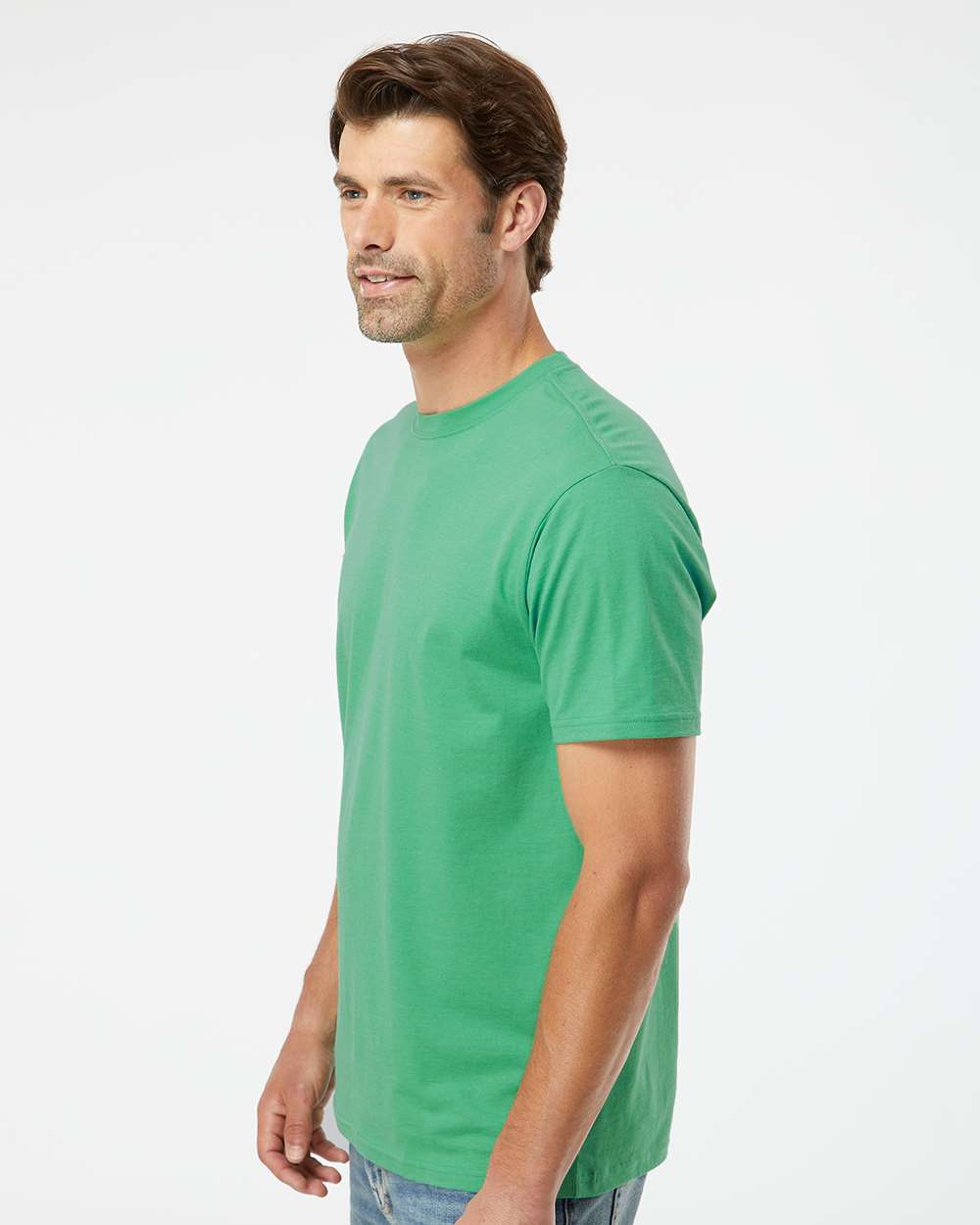 Unisex RecycledSoft™ T-Shirt - OnModelSide - B10062103 - Green