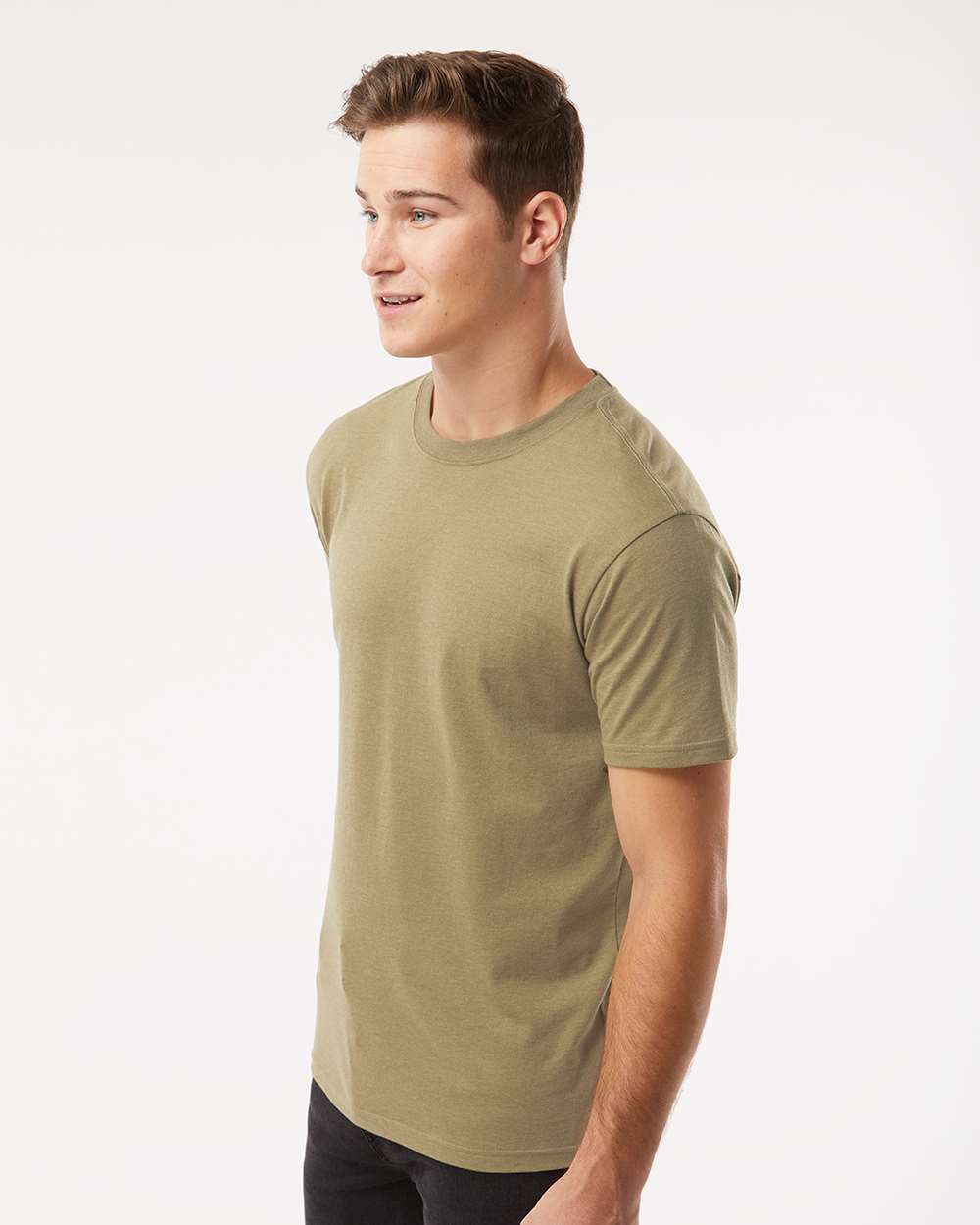 Unisex RecycledSoft™ T-Shirt - OnModelSide - B10062123 - Moss
