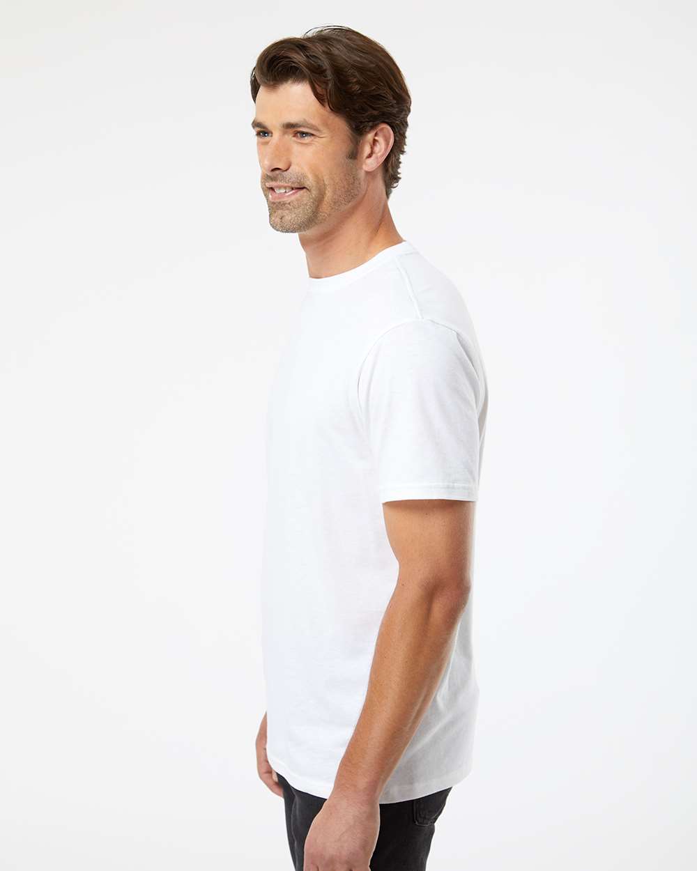 Unisex RecycledSoft™ T-Shirt - OnModelSide - B10062153 - White