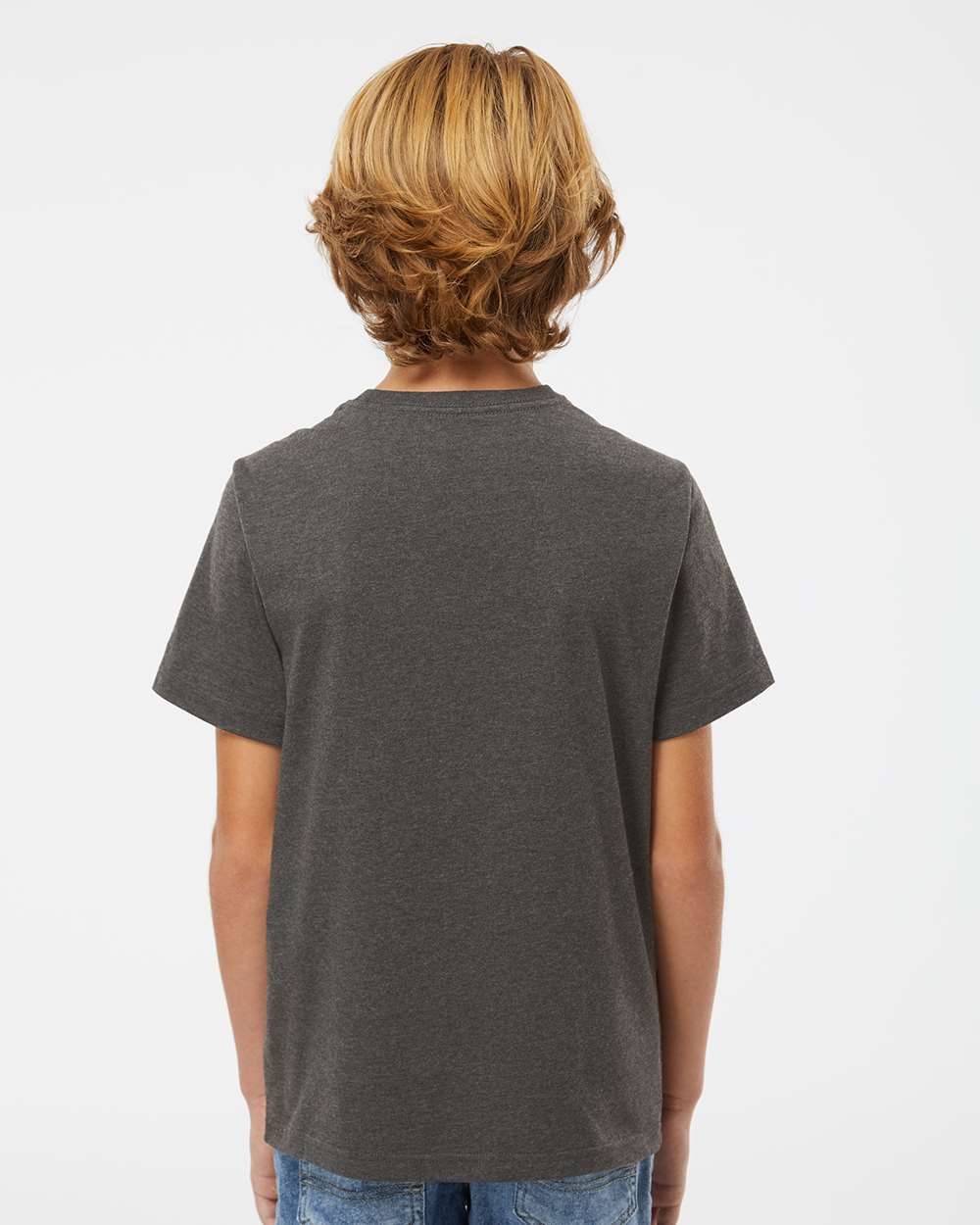 Youth RecycledSoft™ T-Shirt - OnModelBack - B10262002 - Carbon