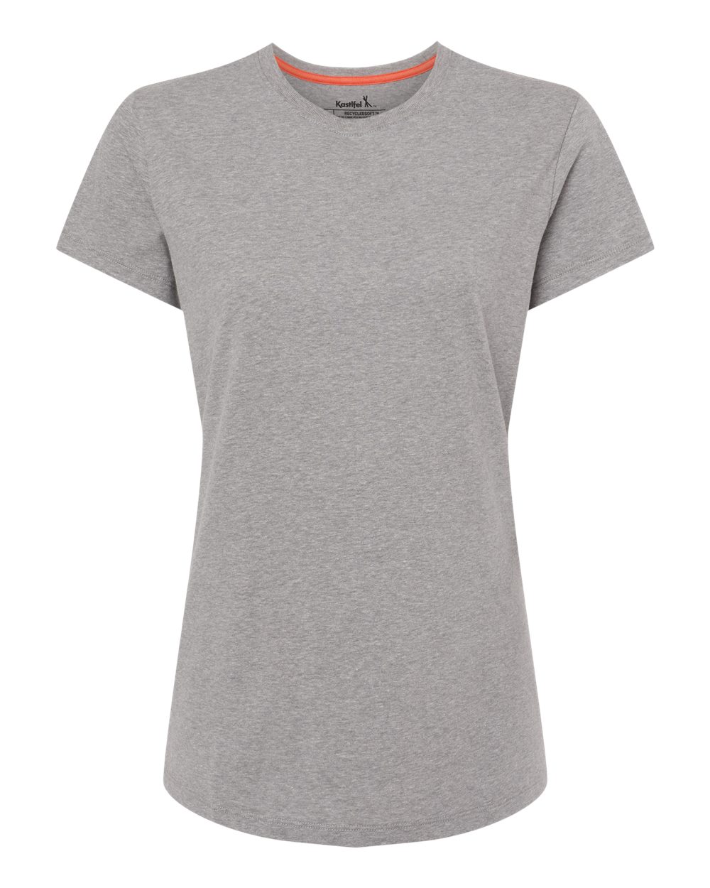 Women's RecycledSoft™ T-Shirt - Front - B10362123 - Steel Grey