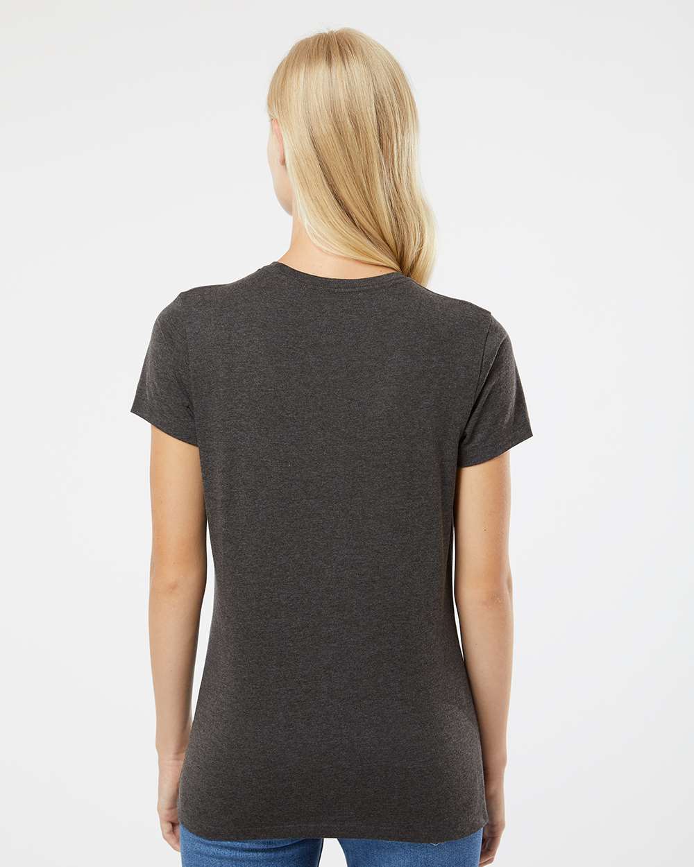 Women's RecycledSoft™ T-Shirt - OnModelBack - B10362003 - Carbon