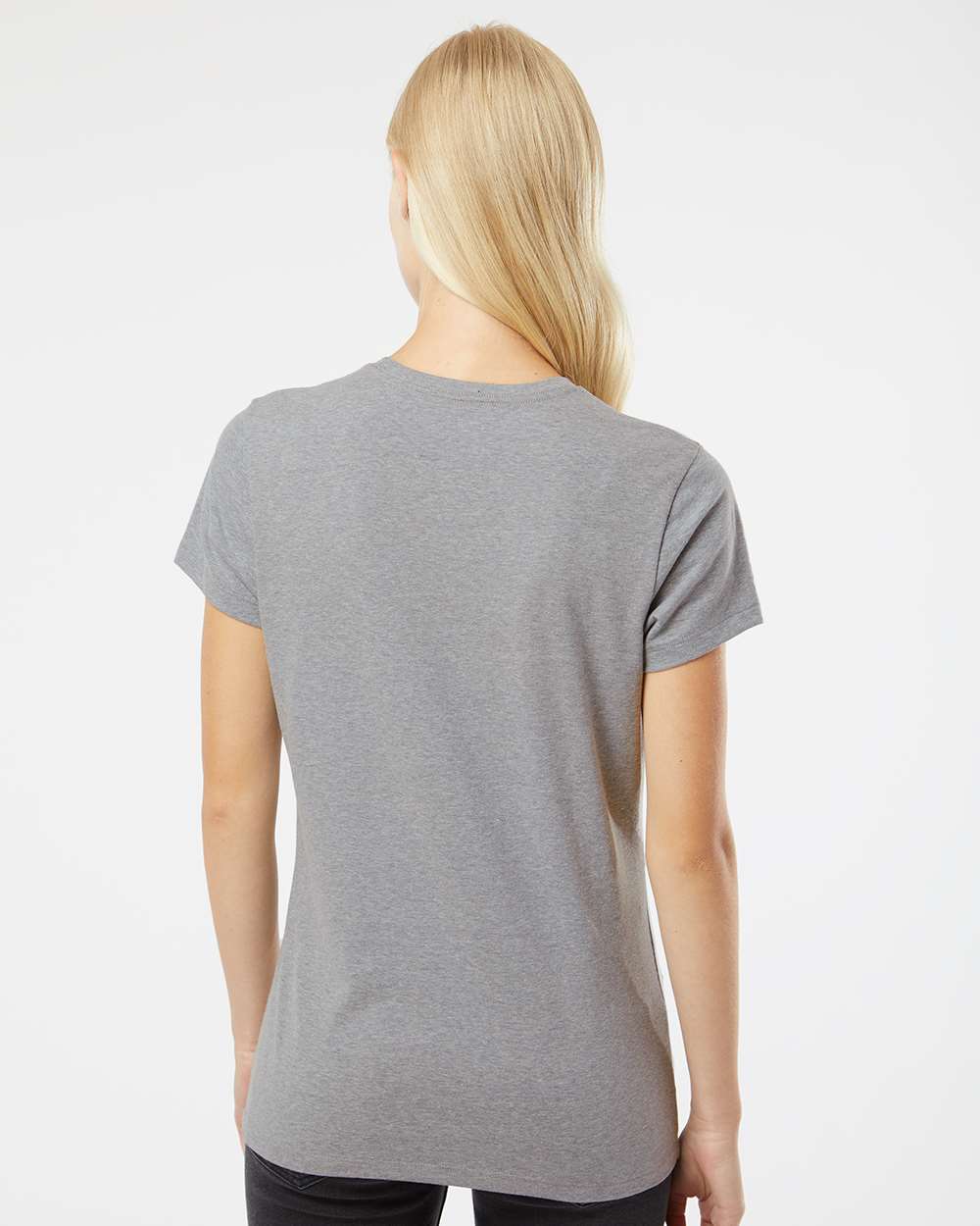 Women's RecycledSoft™ T-Shirt - OnModelBack - B10362123 - Steel Grey