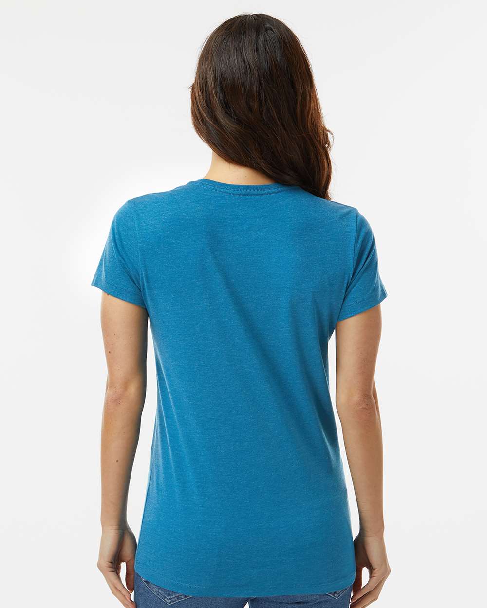 Women's RecycledSoft™ T-Shirt - OnModelBack - B10362253 - Breaker Blue