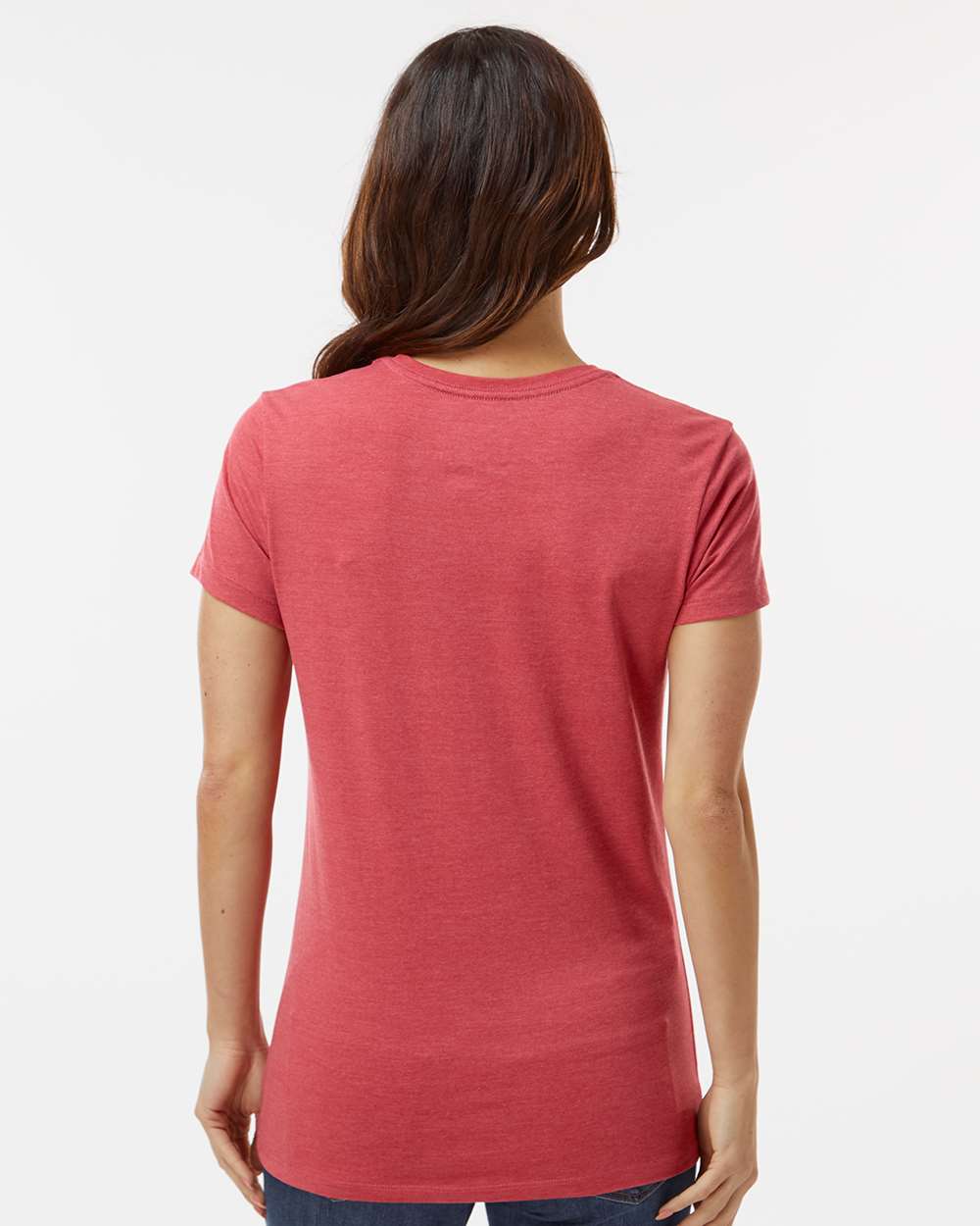 Women's RecycledSoft™ T-Shirt - OnModelBack - B10362703 - Red