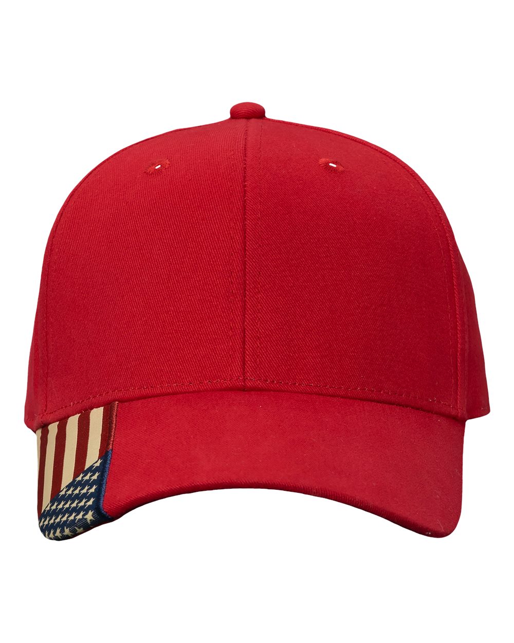 USA Flag Cap - Front - B30695120 - Red/ USA