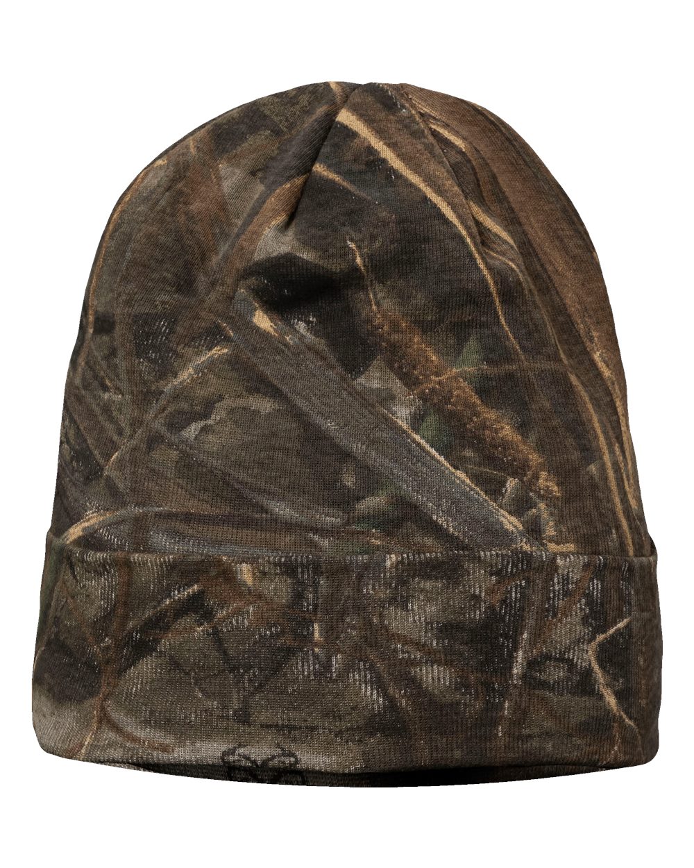 12" Licensed Camo Cuffed Beanie - Back - B85995460 - Max7