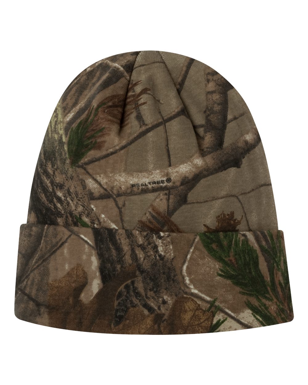 12" Licensed Camo Cuffed Beanie - Back - B85995980 - Realtree All Purpose