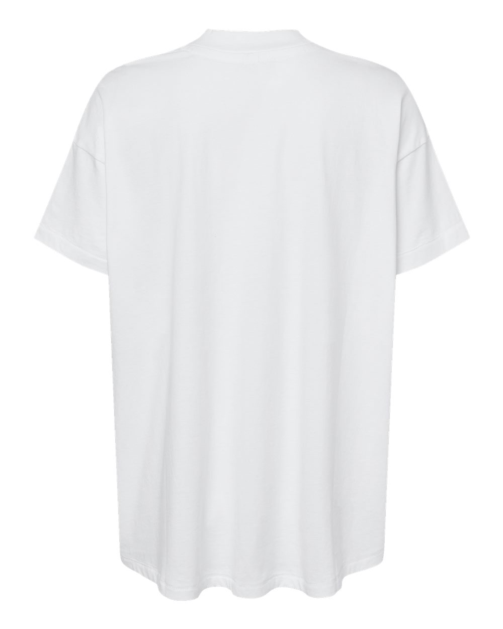 Women's Hi-Lo Tee - Back - B06938003 - White