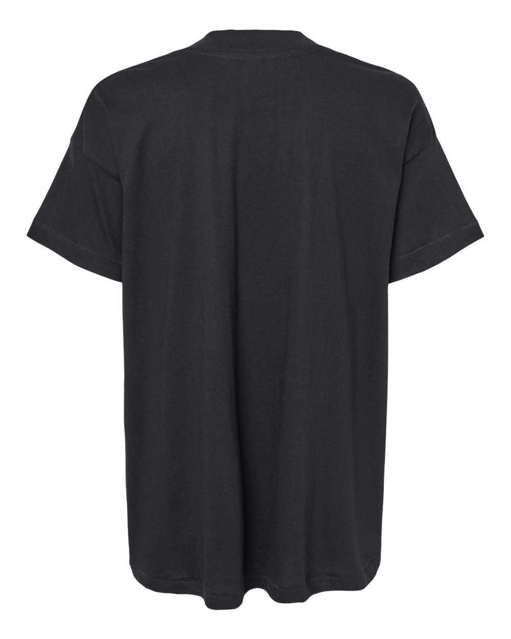 Women's Hi-Lo Tee - Back - B06938503 - Black