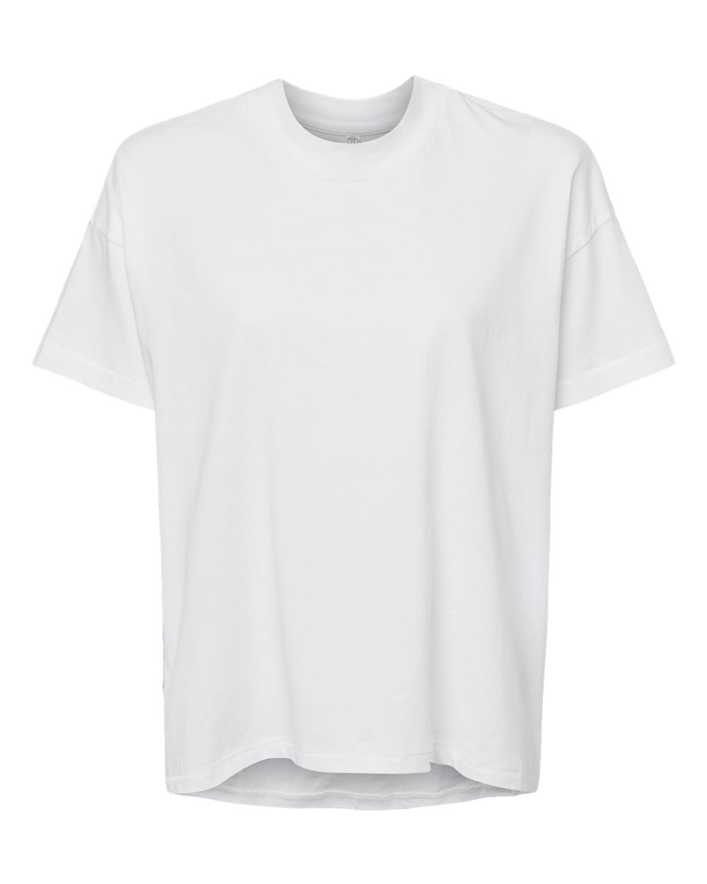 Women's Hi-Lo Tee - Front - B06938003 - White