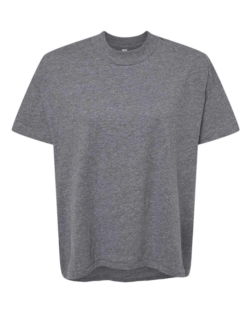 Women's Hi-Lo Tee - Front - B06938133 - Granite Heather