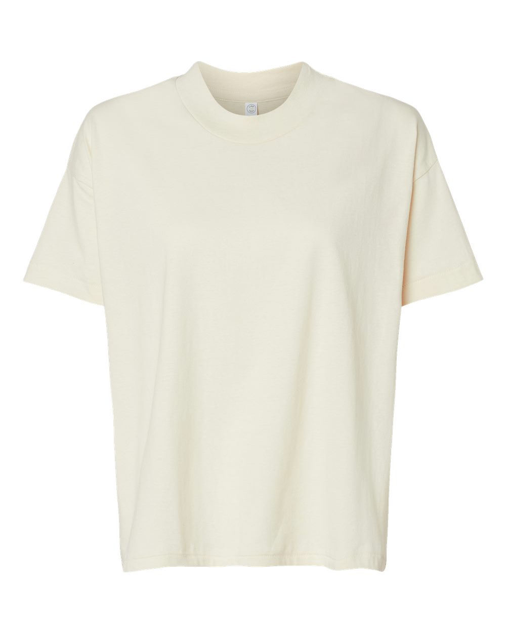 Women's Hi-Lo Tee - Front - B06938243 - Natural