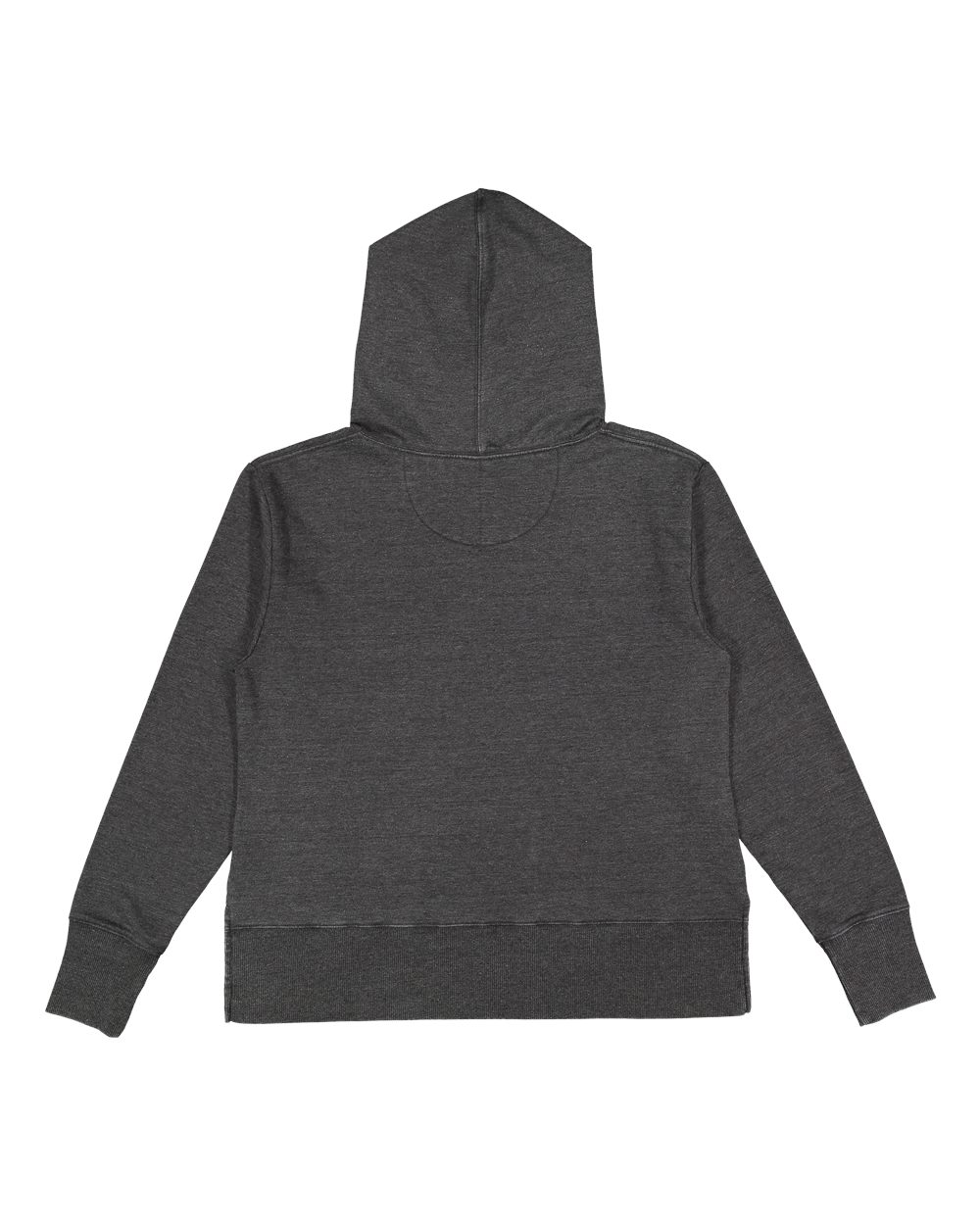 Women's Vintage Wash Hoodie Sweatshirt - Back - B09038503 - Washed Black