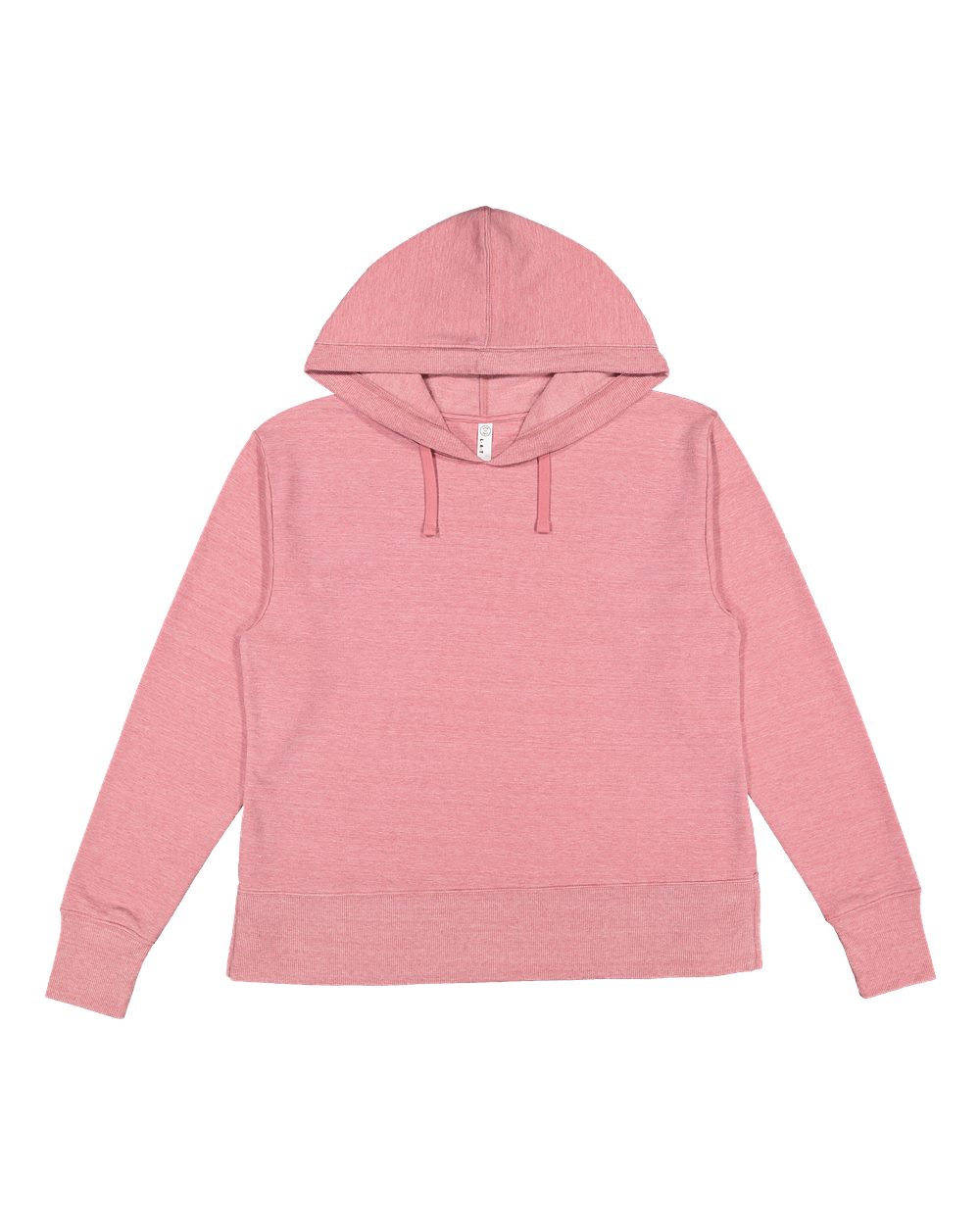 Women's Vintage Wash Hoodie Sweatshirt - Front - B09038273 - Weathered Mauvelous