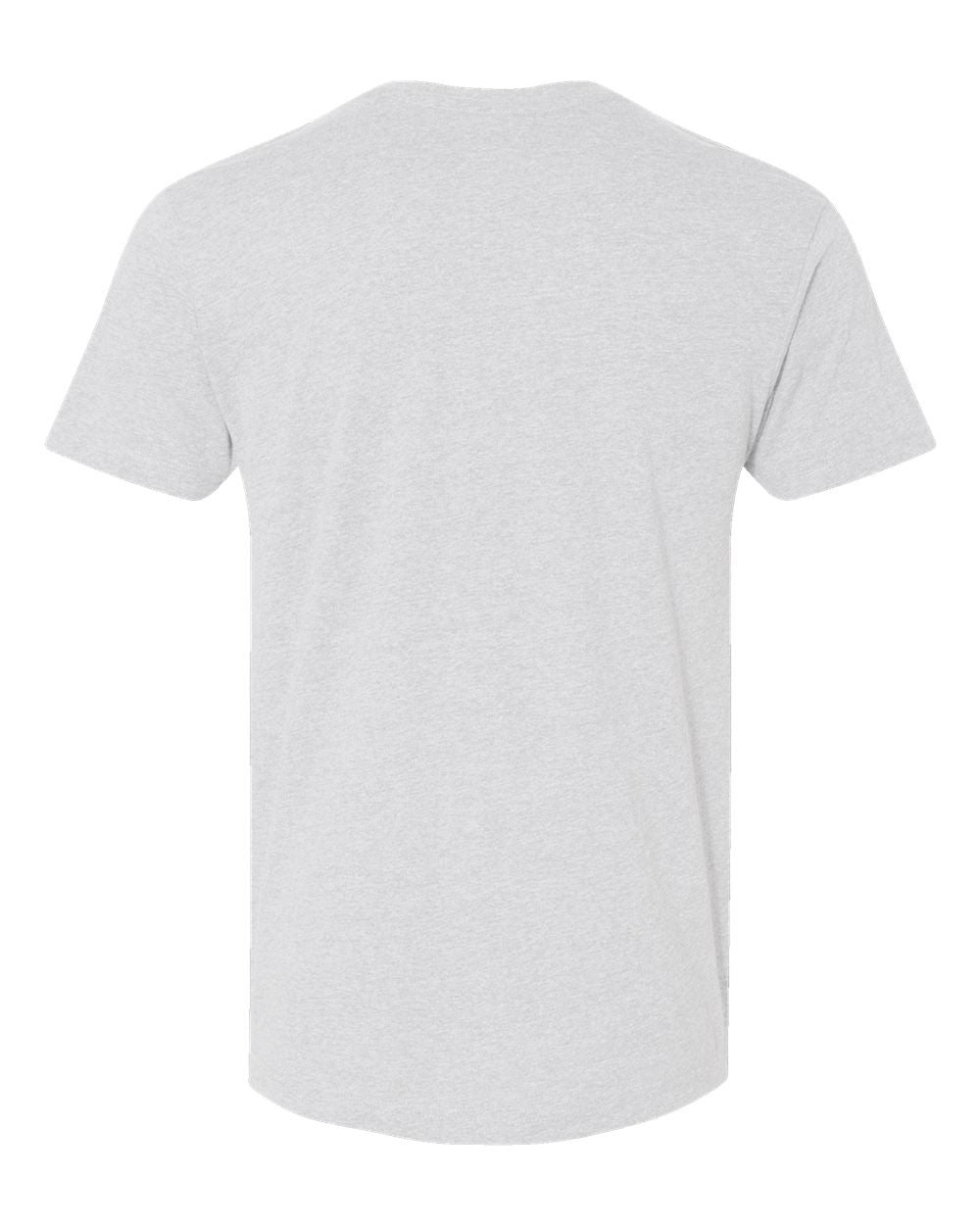 Unisex Fine Jersey Tee - Back - B00638023 - Ash
