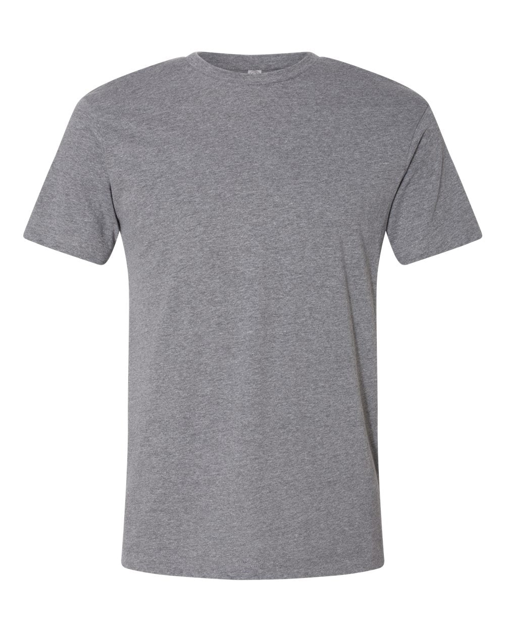 Unisex Fine Jersey Tee - Front - B00638132 - Granite Heather