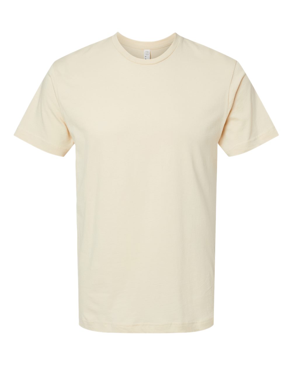 Unisex Fine Jersey Tee - Front - B00638233 - Natural