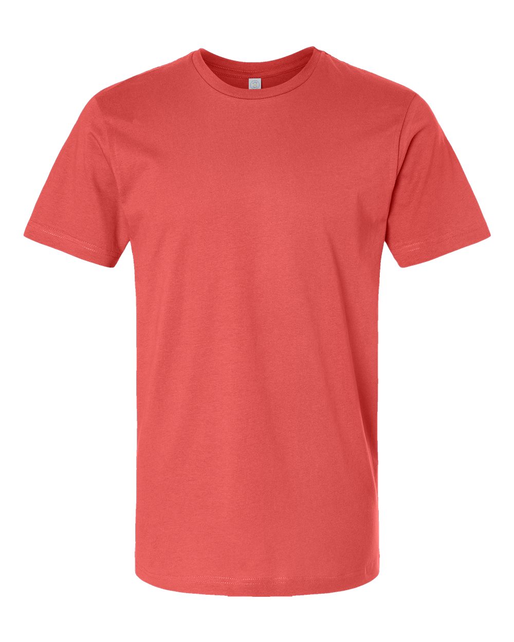 Unisex Fine Jersey Tee - Front - B00638293 - Passionfruit