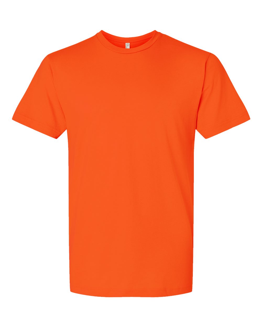 Unisex Fine Jersey Tee - Front - B00638663 - Orange