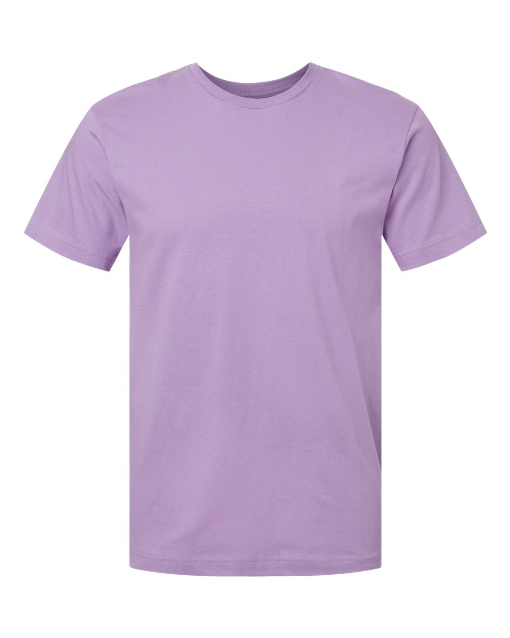 Unisex Fine Jersey Tee - Front - B00638803 - Lavender
