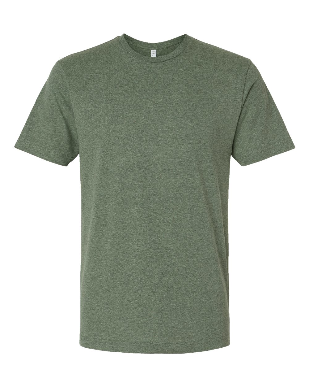 Unisex Fine Jersey Tee - Front - B00638953 - Bamboo Blackout
