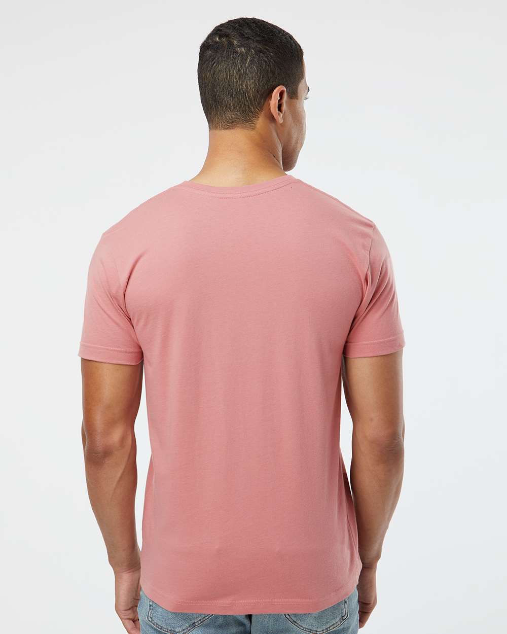 Unisex Fine Jersey Tee - OnModelBack - B00638333 - Mauvelous