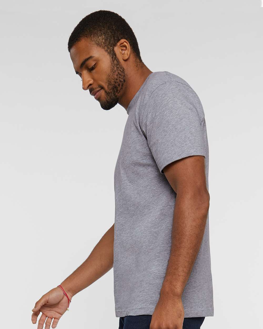 Unisex Fine Jersey Tee - OnModelSide - B00638582 - Heather