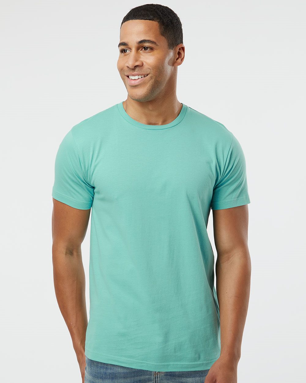 Unisex Fine Jersey Tee - styleImage
