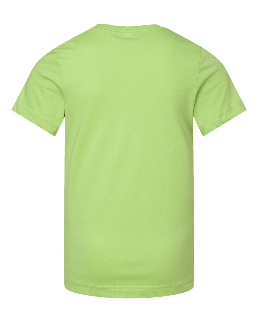 Youth Fine Jersey Tee - Back - B38038172 - Key Lime