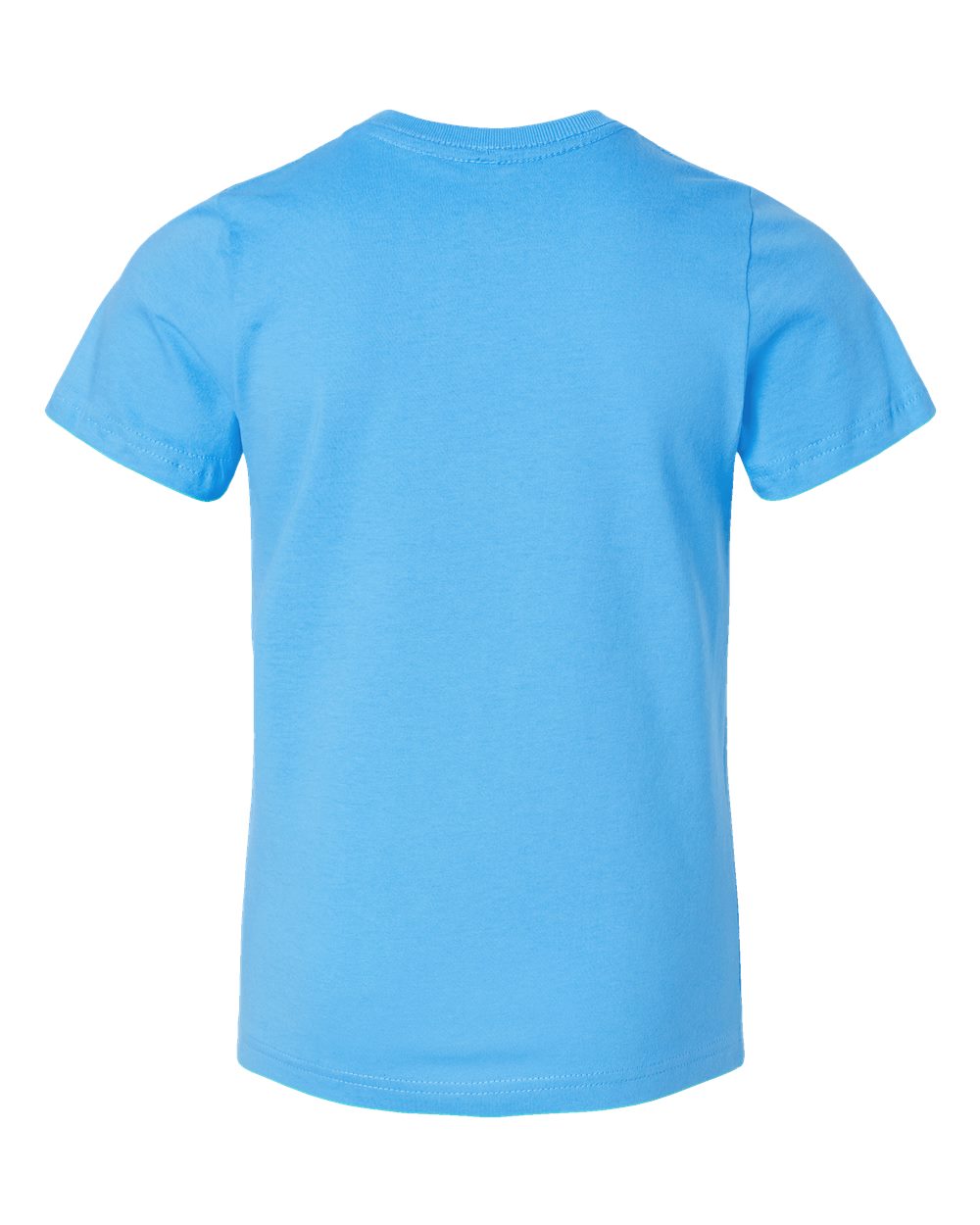 Youth Fine Jersey Tee - Back - B38038182 - Aqua
