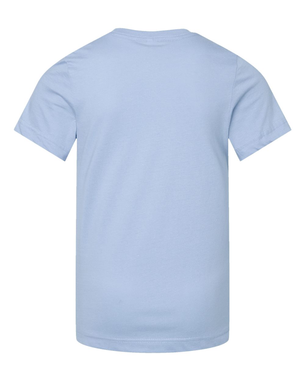 Youth Fine Jersey Tee - Back - B38038252 - Light Blue