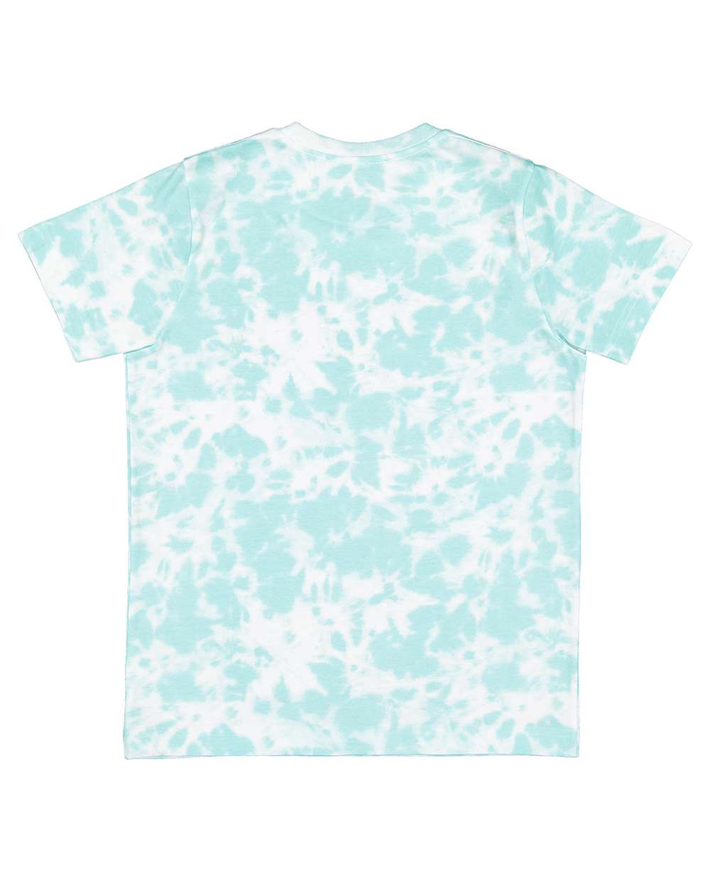 Youth Fine Jersey Tee - Back - B38038422 - Island Tie Dye