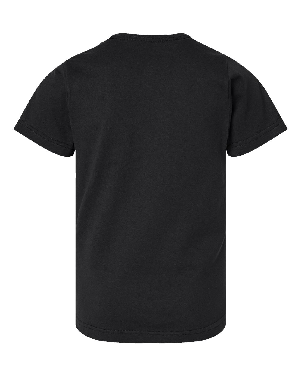 Youth Fine Jersey Tee - Back - B38038502 - Black