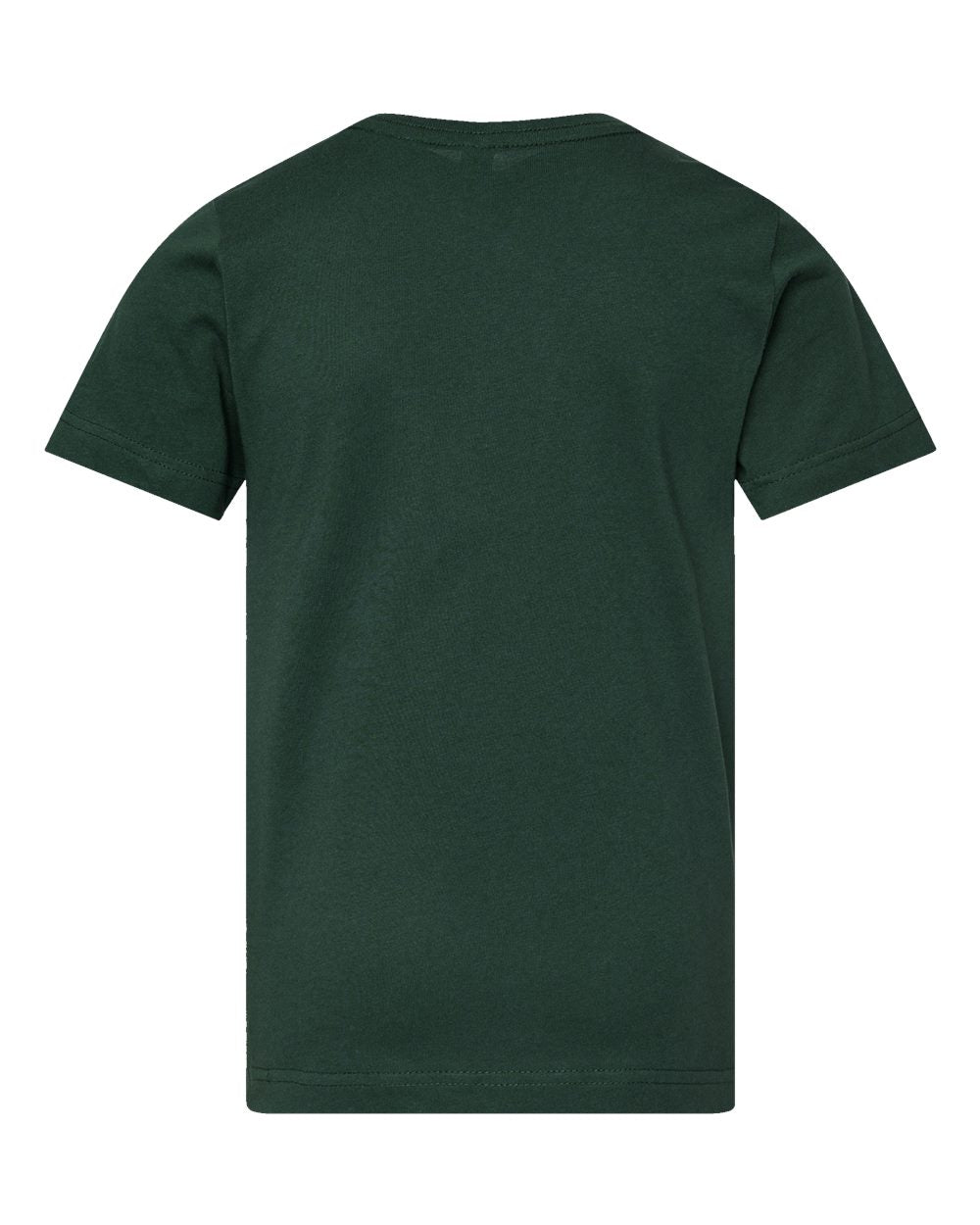 Youth Fine Jersey Tee - Back - B38038542 - Forest