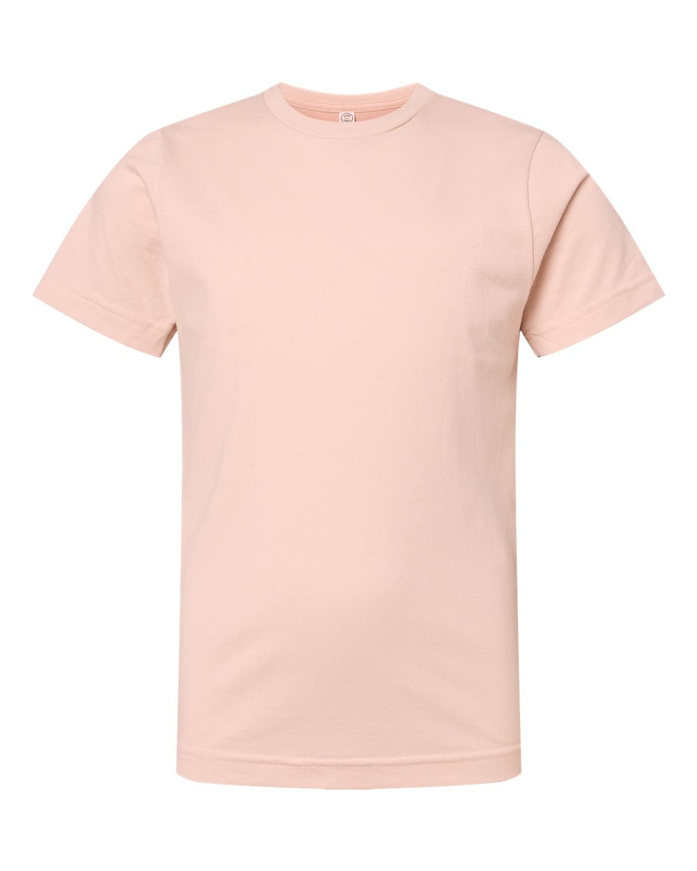 Youth Fine Jersey Tee - Front - B38038322 - Blush