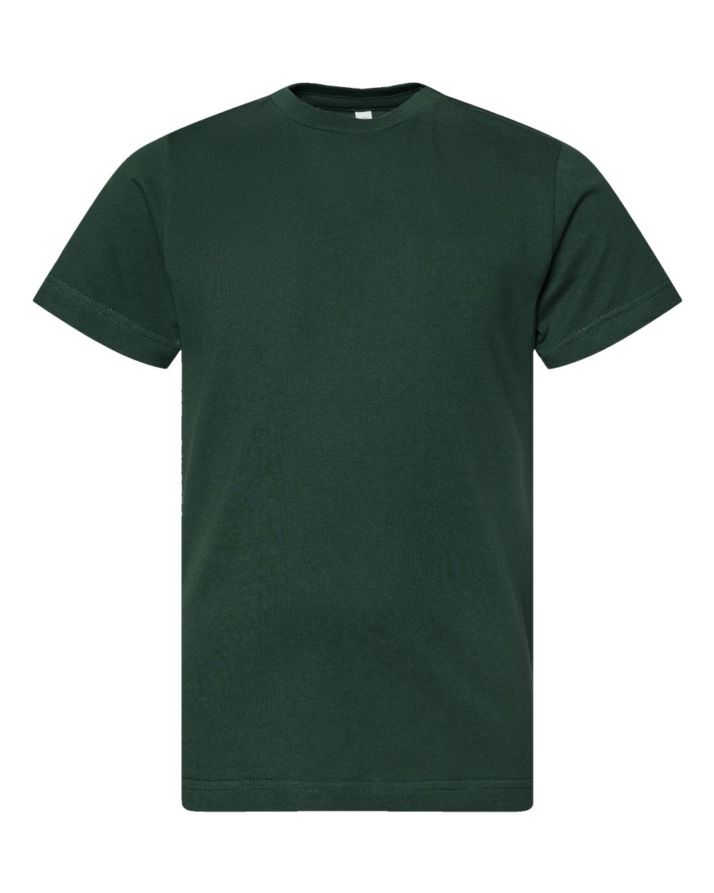 Youth Fine Jersey Tee - Front - B38038542 - Forest