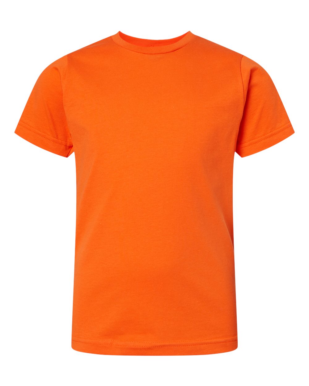 Youth Fine Jersey Tee - Front - B38038662 - Orange