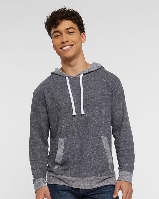Unisex Harborside Mélange French Terry Hoodie Sweatshirt - styleImage