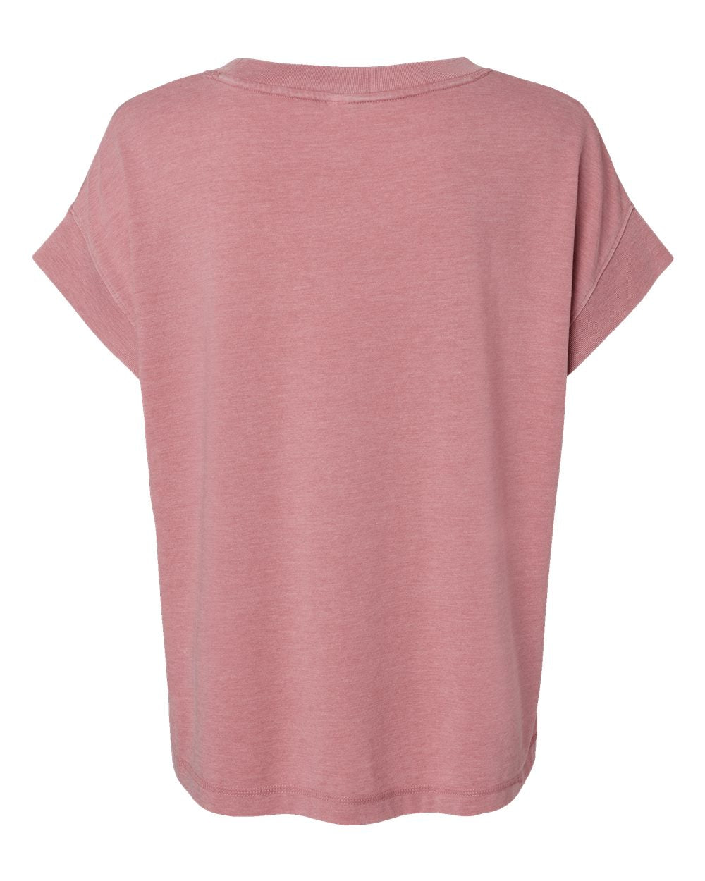 Women's Relaxed Vintage Wash Tee - Back - B03538533 - Washed Mauvelous