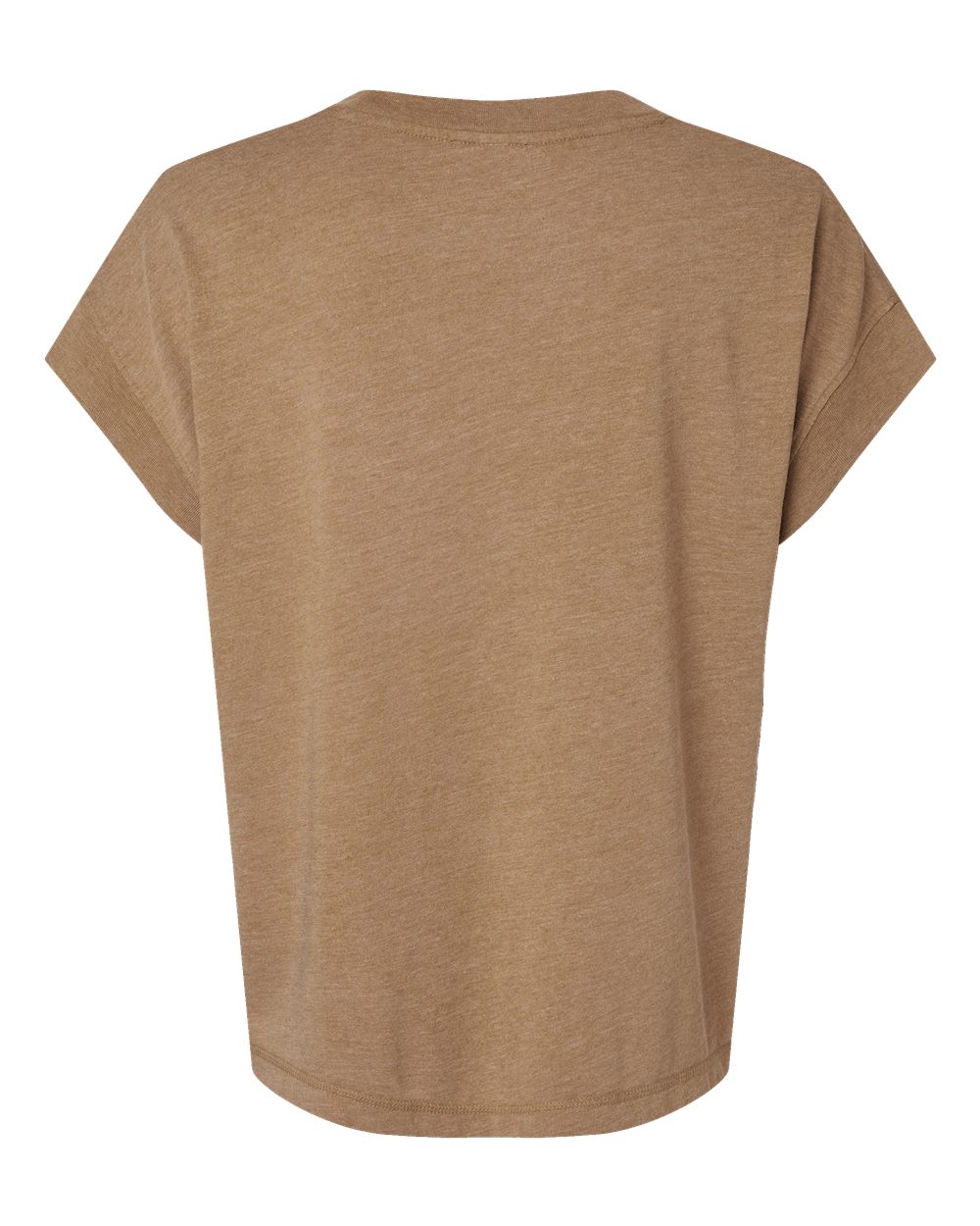 Women's Relaxed Vintage Wash Tee - Back - B03538563 - Washed Coyote Brown