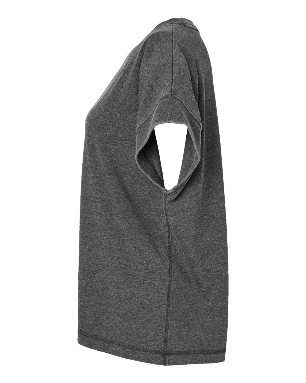Women's Relaxed Vintage Wash Tee - DirectSide - B03538503 - Washed Black
