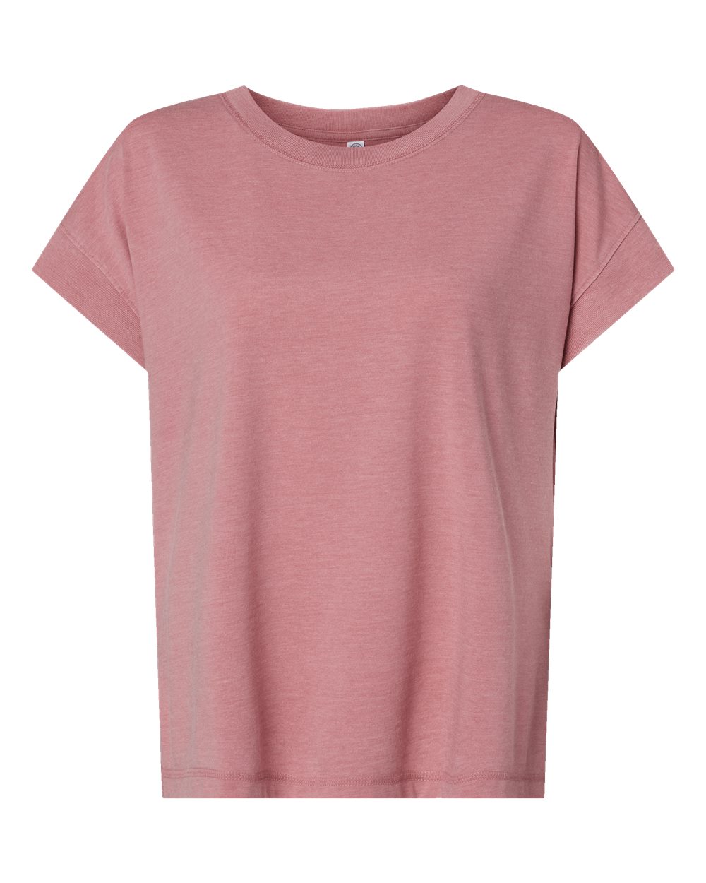 Women's Relaxed Vintage Wash Tee - Front - B03538533 - Washed Mauvelous