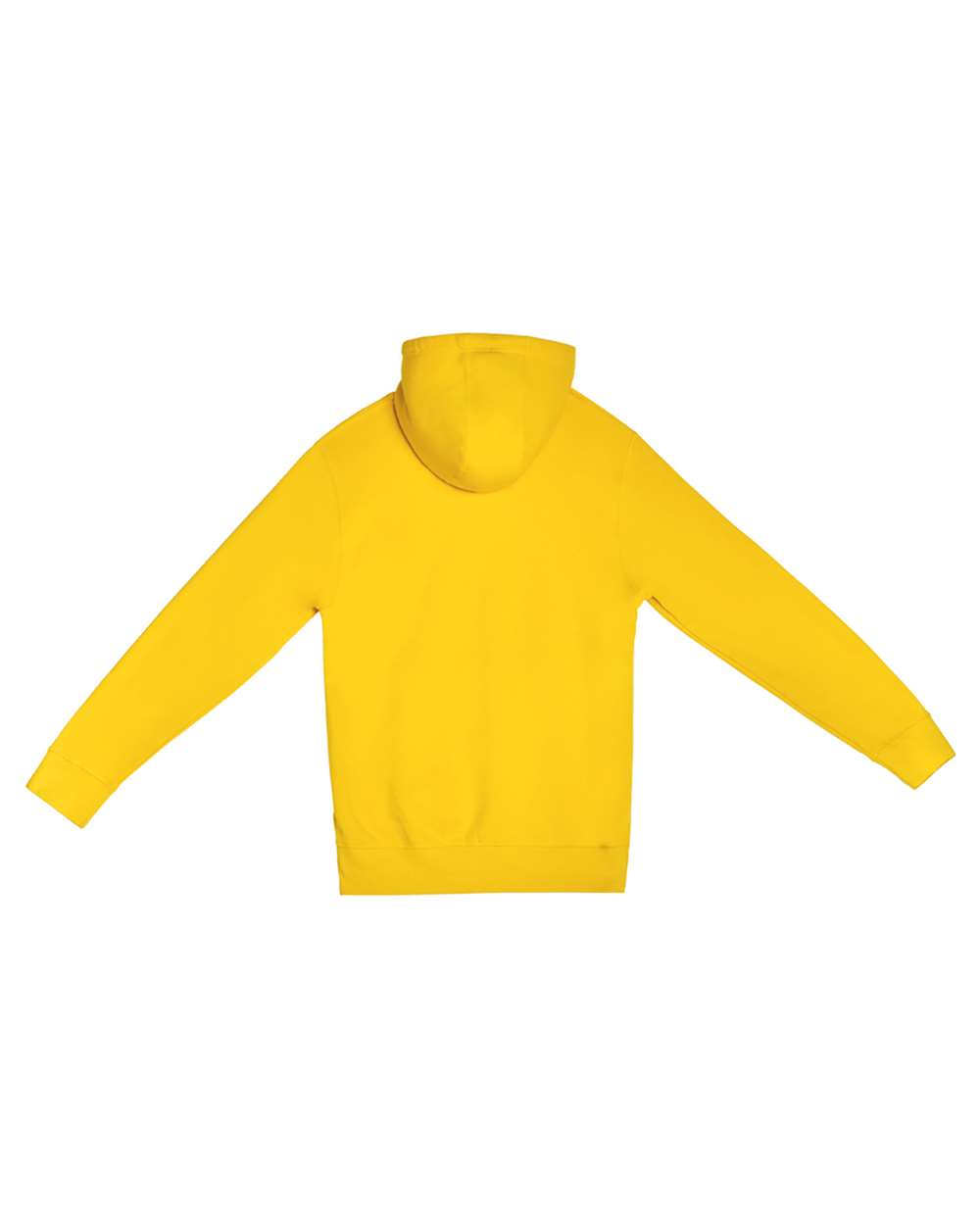 Unisex Premium Pullover Hooded Sweatshirt - Back - B487C9112 - Lemon