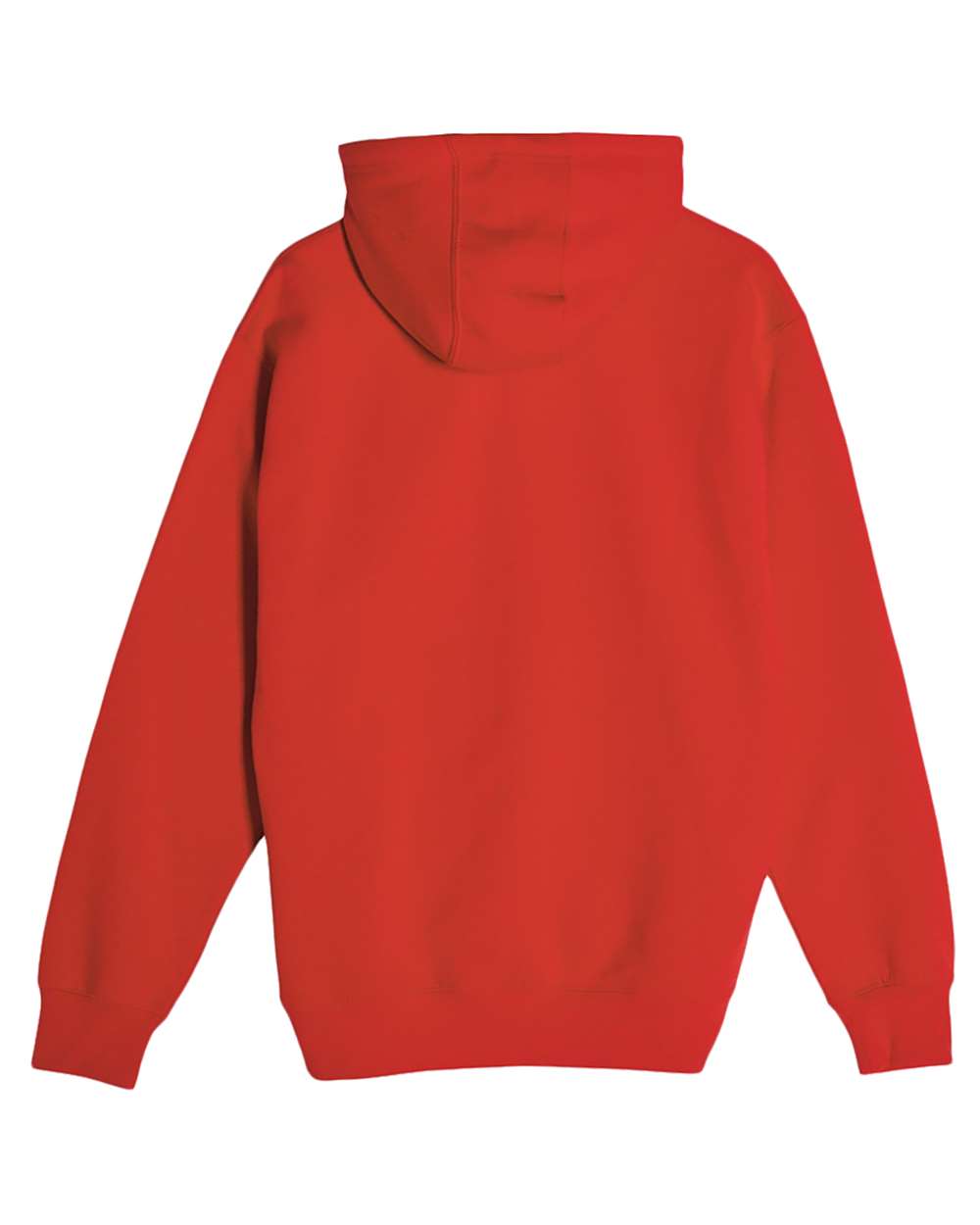 Unisex Premium Pullover Hooded Sweatshirt - Back - B487C9162 - Red