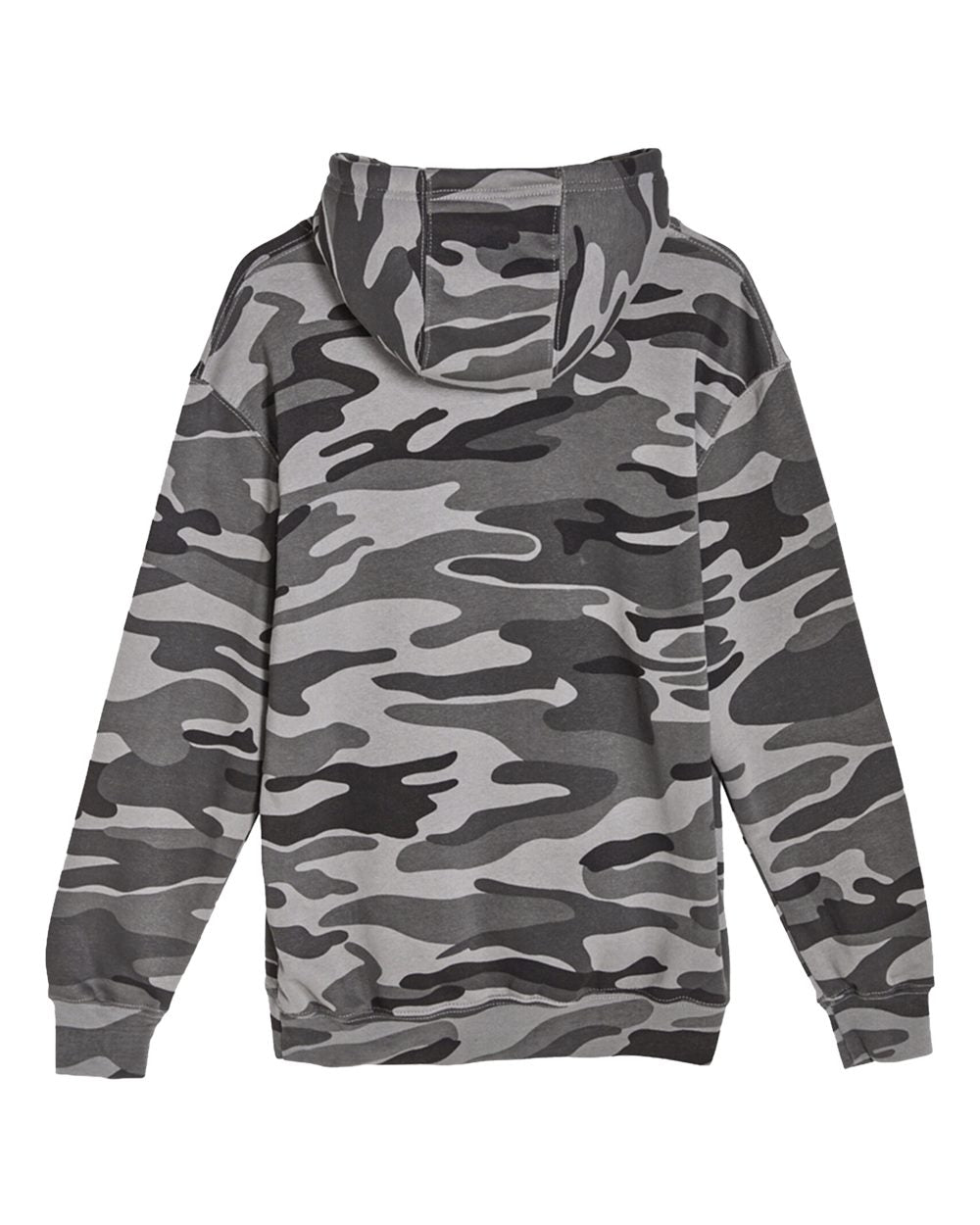 Unisex Premium Pullover Hooded Sweatshirt - Back - B487C9192 - Slate Camo