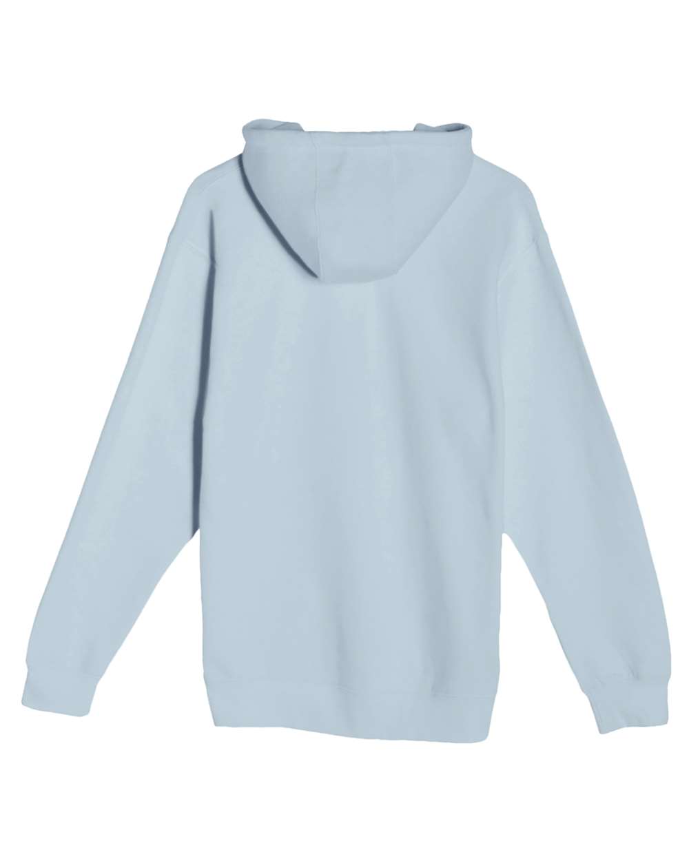 Unisex Premium Pullover Hooded Sweatshirt - Back - B487C9252 - Blue Mist