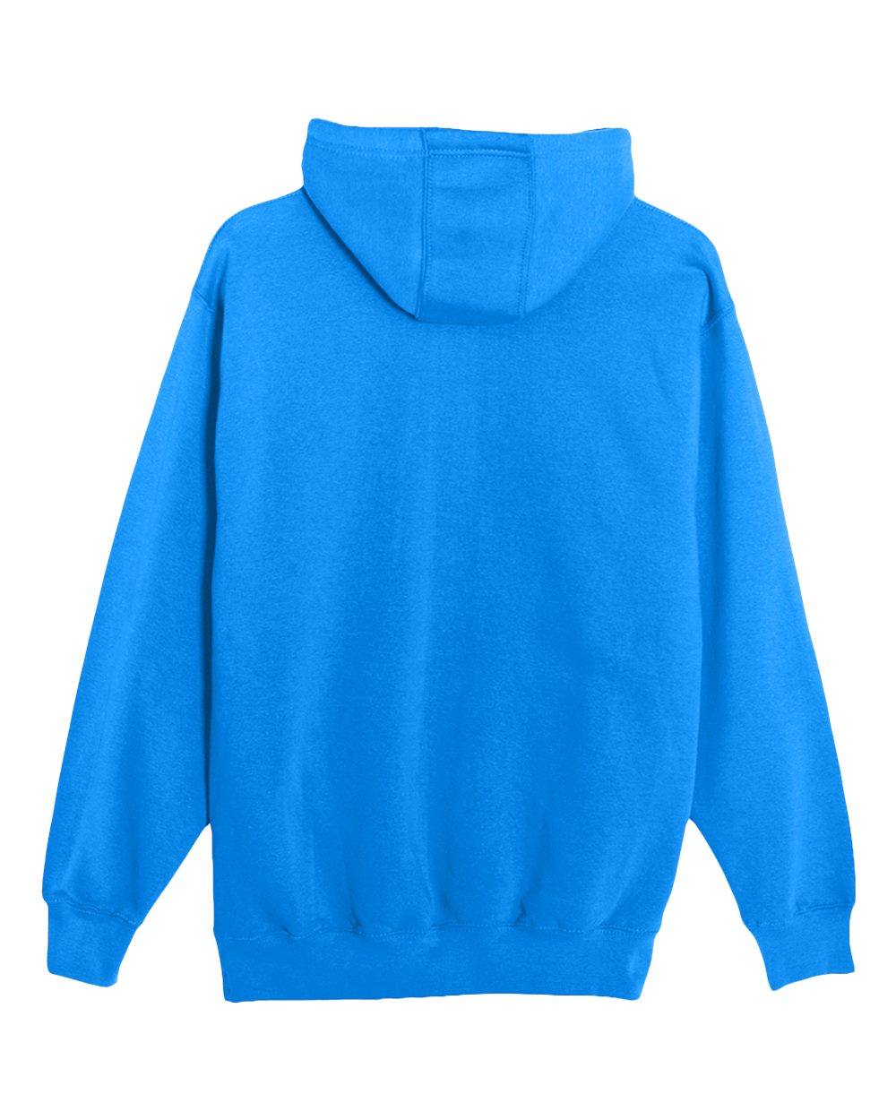 Unisex Premium Pullover Hooded Sweatshirt - Back - B487C9752 - True Royal